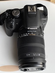 佳能EOS 500D 單反相機包含兩個Sigma镜头18-200mm & 17-50mmCanon EOS 500D with 2 Sigma Lenses