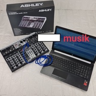Mixer Ashley 8 channel Expert804 expert 804 USB Recording Soundcard