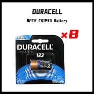 Duracell แบตเตอรี่ลิเธียม 3V CR123 CR123A DL 123 CRCR17345 สําหรับแฟลชกล้อง วิสัยทัศน์กลางคืน