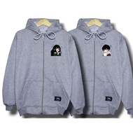 (CONTENTS 2 ZIPPER JACKETS) Couple zipper jackets Couple zipper jackets 2 pcs thick Couple zipper ja