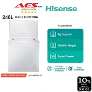 CAN SETUP Hisense Chest Freezer 248L Peti Freezer Murah Deep Freezer Mini Peti Sejuk FC256D4BWPS