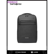 Samsonite Samsonite Fashion All-Match Backpack Men Business Large-Capacity Backpack Trendy Light Computer Bag TX6