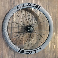 LUCE (FREE SHIPPING) Wheelset Wheel set 20 inch 451 Carbon Coated Rim Folding Bike Bicycle Basikal Lipat