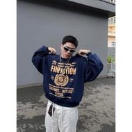 Áo Sweater FaFic Studio Easy Có Túi Bên Hông Chất Nỉ Bông 380gsm Dáng Rộng Form Boxy