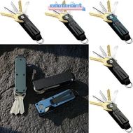 EMOTEPH Keys Fob with Clip, Modern Metal Key Organizer,  Holds 2-6 Keys with Screwdriver Multi-funct