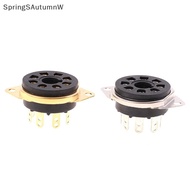 [SprW] Chassis Mount 8pin Bakelite Tube Socket Base For 6550B 6CA7 EL34 6L6 KT88 Vintage AMP DIY Bou
