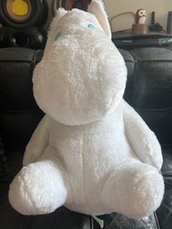 Moomin 白色毛絨公仔