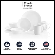 Corelle 16pc Dinnerware Set - Winter Frost White