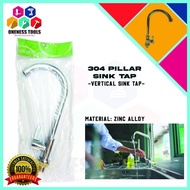 "PILLAR SINK TAP - VERTICAL SINK TAP" - (304/ABS)