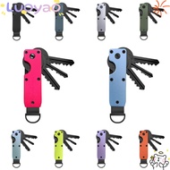 LUOYAO1 Key Organizer, Holds 2-6 Keys Metal Key  Holder, Innovative with Screwdriver Minimalist Keys