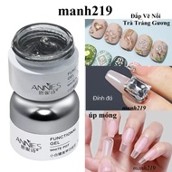 Gel vẽ nổi thủy tinh Annies chà Crom nổi hoa thuỷ tinh gel định hình làm nail 20g