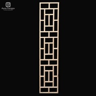 FANKALONG | Antique Chinese Solid Wood Lattice Screen Partition