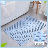 TPE Bathroom Anti-slip Mat Shower Household round holes hollow floor mats bathing mats toilet anti-fall foot mats