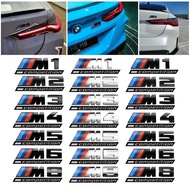 1PCS Car Stickers Car Trunk Sticker Car Badge For BMW M3 M5 M6 E34 E36 E61 E39 E60 E90 E92 E93 F10 F