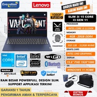 Laptop Lenovo Ideapad Slim 3I 15 Intel Core I3 1115G4 20Gb 512Gb Fhd