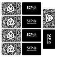 SCP card stickers Foundation peripheral black card SCP Card stickers Foundation Merchandise black Ca