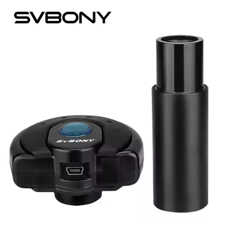 SVBONY SV189 Microscope Camera 1.3 Million Pixel USB2.0 Digital with Software for Edit and Process S