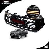 กระจังหน้า Led Red logo สี Black Hilux Revo Toyota 2 4 ประตู ปี2015-2018 ขนาด 99x32x13 มีบริการเก็บเ