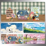 snoopy mouse pad 公仔 辦公 鼠標墊 滑鼠墊 桌面 電腦墊 史努比 史路比 Charlie 查理布朗 生日禮物 實用 送禮