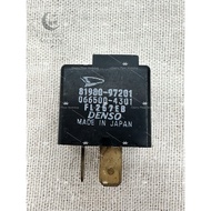 Daihatsu 81980-97201/066500-4301 signal Flasher 3 pin relay used
