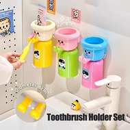 New Fashion Toothbrush Holder Kit Kids Toothbrush Cup Set Tooth Brush Case Tempat Berus Gigi