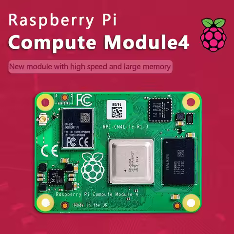 Raspberry Pi Compute Module 4 CM4 1/2/4/8GB RAM eMMC Lite/8/16/32G CM 4 IO Board Wi-Fi&Bluetooth 5.0