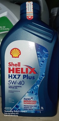 Oli Mobil Shell Helix HX7 Plus 5W-40 1L ORIGINAL 100%