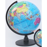 W&F 32cm Large Globe Earth with Light 🌍 HD English Educational Globe Geography Teaching Tool for 7+