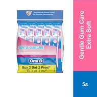 Oral-B Ultrathin Gentle Gum Care Toothbrushes 5 Count