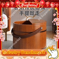 Foot spa wooden bucket【SG stock/24-hour shipping】Foot spa bucket / lignum cedrium / Wood Foot Spa Ba
