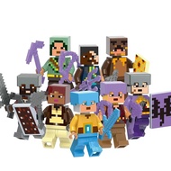 Compatible with Lego Minecraft Series Jungle Explorer Underbound Knight Bee Bear Third Party Minifig