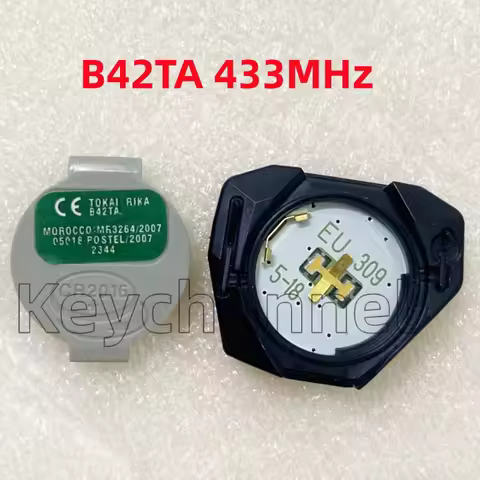 Keychannel OEM B42TA Car Key Remote 3 Buttons Flip Key Remote Fob For Toyota Yaris Hilux Fortuner Co