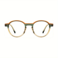 Fytoo brand, orange green dual color eyeglass frame, Women's glasses, ultra light TR90 material, hig