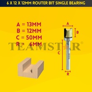 TEAMSTAR Shank Bit Router Bit <TSG09>