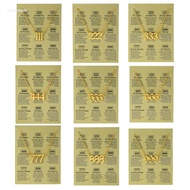 REDD   Angel Number Necklace 111 222 333 444 555 666 777 888 999 Old English Numerology Number Neckl
