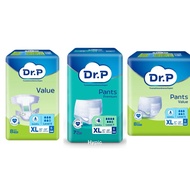DR.P Premium Pants XL XL [7's] Level 7 / DR.P Value Pants Adult Diaper XL [8's] Level 6 Absorbency S