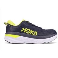 Hoka one one mens and womens bondi 7 road running shoes bondi7 non slip thick soled shock-absorbing 