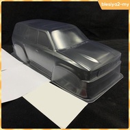 [BlesiyaedMY] 1/10 RC Car Body Shell 313mm Wheelbase Body Shell Car Housing Frame, Clear Body