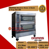 Mf ORIMAS Electric Oven 2 Deck 4 Tray GU-4M