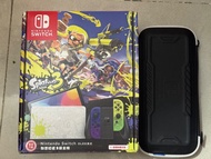 不議價 (二手-請細閱內文) Nintendo 任天堂 Switch OLED 遊戲主機Splatoon3 斯普拉遁3 特 別版