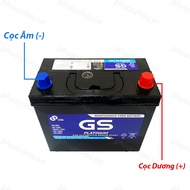 Bình Ắc Quy 12V-45Ah Ắc Quy Ô Tô GS MF 46B24L/R/LS