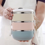 JY STAINLESS STEEL 3-LAYER 4-LAYER LUNCH BOX