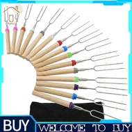 Smores Sticks Skewers(15 Pcs), for Fire Pit Long 32 Inch Marshmallow Roasting Sticks- for Camping Sm