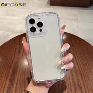 Compatible For iPhone 17 Air 16 Pro Max 16e 16 Plus iPhone17ProMax Phone Case Oval Round Transparent
