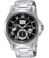 C&amp;F 原廠公司貨 日本精工 SEIKO  Kinetic 專業萬年曆腕錶-42mm