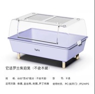 它適  水晶籠 62 紫色琥珀籠 倉鼠籠（含木腿+矩形平台）台南自取無宅配