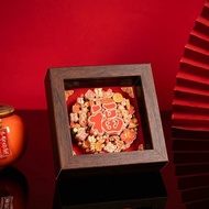 [48H Shipping] 3d 3D painting photo frame ornament, small ornament with the symbol of "hundred bless