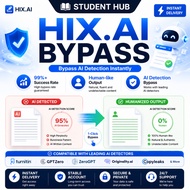 (24/7 Fast) HIX Bypass | AI Humanizer | AI Detector Bypass | Premium Account