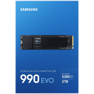 SSD M.2 NVMe Samsung รุ่น 990 Evo PCI-e 5.0 x 2 ความจุถึง 2TB ระบบไฟล์ V-NAND TLC สินค้ามีประกัน