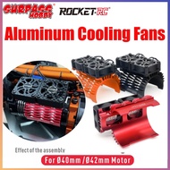 SURPASS HOBBY 40/42mm  RC Motor Cooling Fan Metal Heat Sink Holder 8.4V 27000RPM For 1/8 RC Car  406